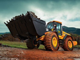 JCB Wheeled Loader 455ZX Banner