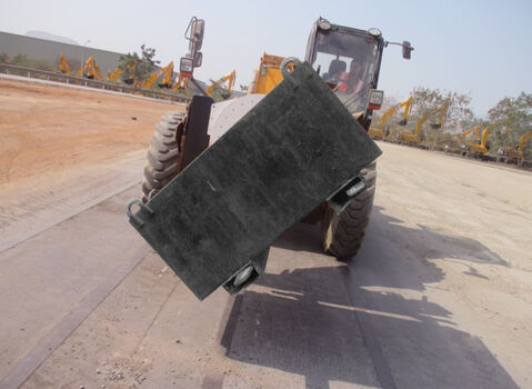 telehandler rotator fork